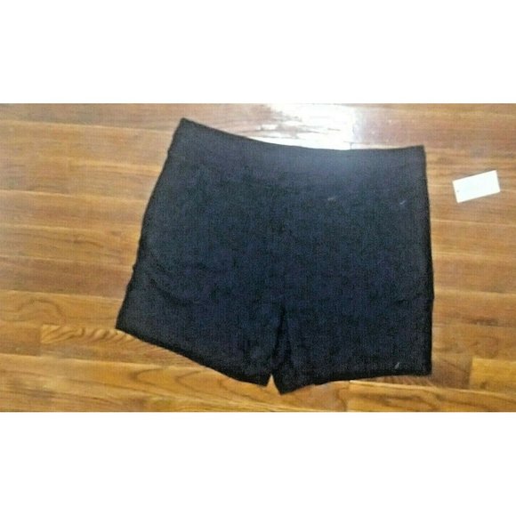 32 Degrees Cool Womens Shorts Size Medium Black Pull On Pockets Elastic … - Picture 1 of 5
